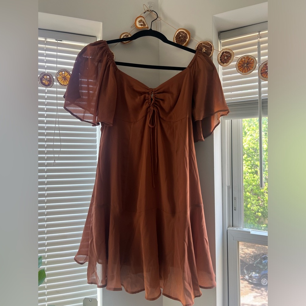 Abercrombie brown sundress